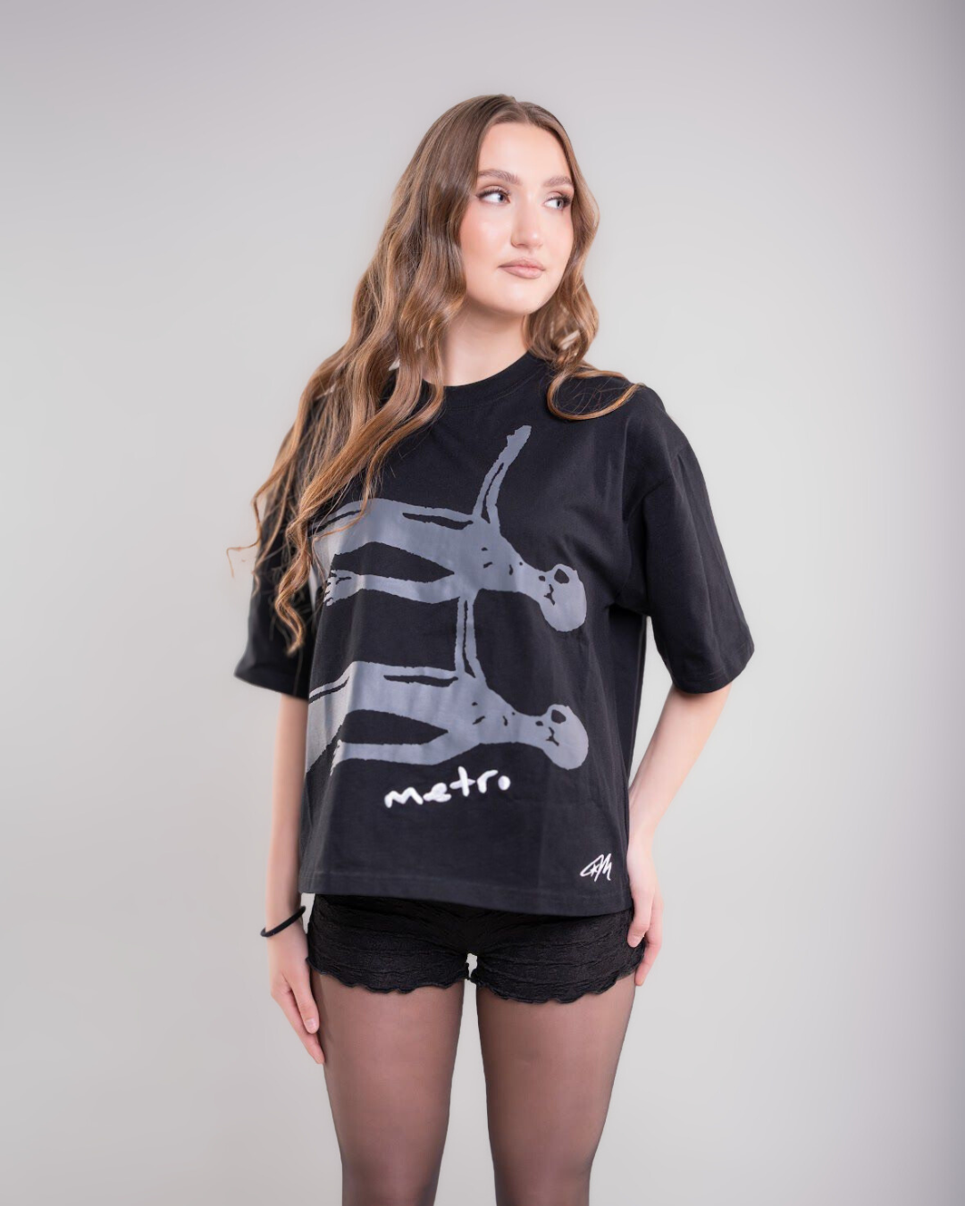 UNISEX ''HOW LONG IS FOREVER?'' BOXY CROPPED FIT T-SHIRT