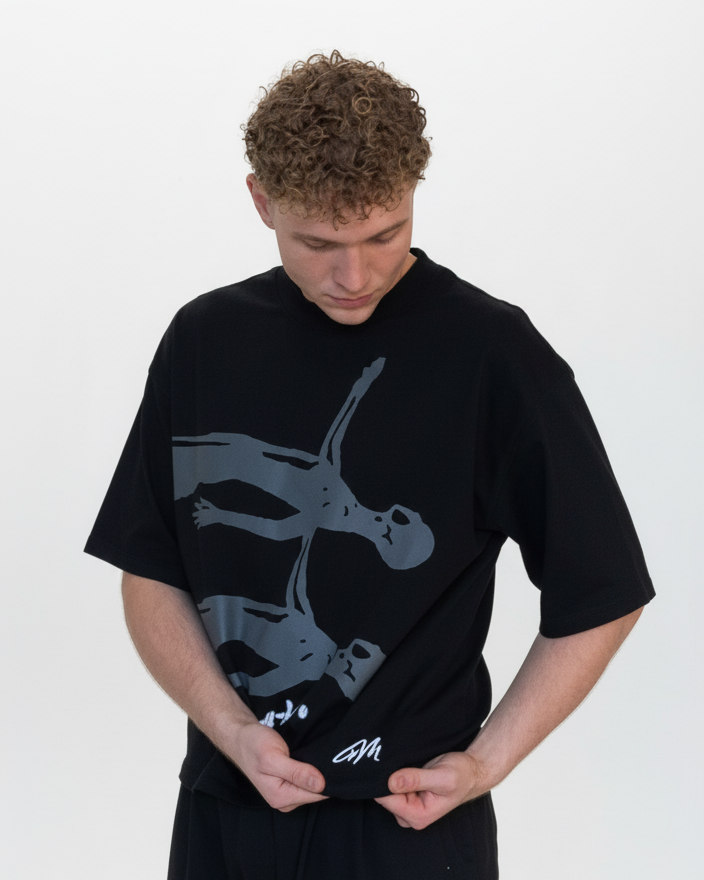 UNISEX ''HOW LONG IS FOREVER?'' BOXY CROPPED FIT T-SHIRT