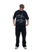 UNISEX ''HOW LONG IS FOREVER?'' BOXY CROPPED FIT T-SHIRT